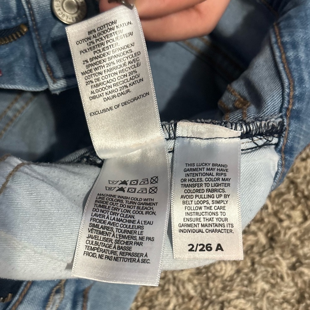 Lucky Brand Sky Blue Flare Jeans - Picture 8 of 10